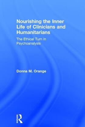 Orange |  Nourishing the Inner Life of Clinicians and Humanitarians | Buch |  Sack Fachmedien