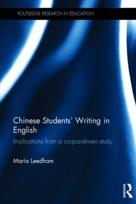 Leedham |  Chinese Students' Writing in English | Buch |  Sack Fachmedien