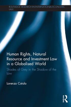 Cotula |  Human Rights, Natural Resource and Investment Law in a Globalised World | Buch |  Sack Fachmedien
