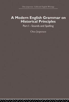 Jespersen |  A Modern English Grammar on Historical Principles | Buch |  Sack Fachmedien