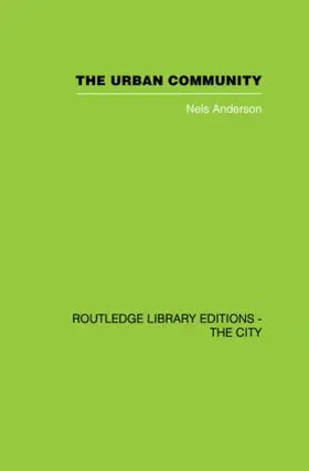 Andersen |  The Urban Community | Buch |  Sack Fachmedien