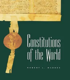 Maddex |  Constitutions of the World | Buch |  Sack Fachmedien