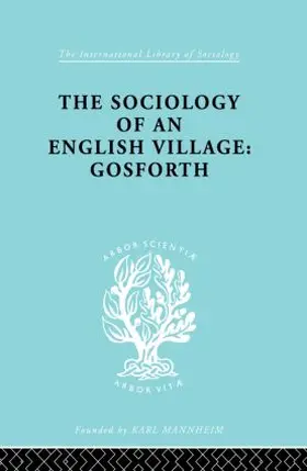 Williams |  The Sociology of an English Village | Buch |  Sack Fachmedien