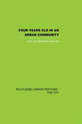 Newson |  Four Years Old in an Urban Community | Buch |  Sack Fachmedien
