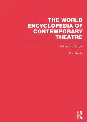 Nagy / Rouyer |  World Encyclopedia of Contemporary Theatre | Buch |  Sack Fachmedien