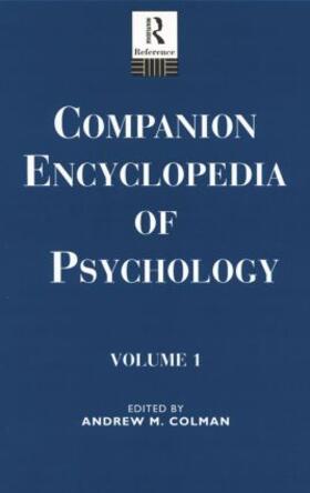Colman |  Companion Encyclopedia of Psychology | Buch |  Sack Fachmedien
