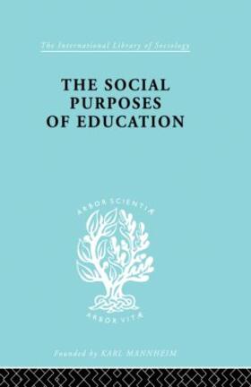 Collier |  The Social Purposes of Education | Buch |  Sack Fachmedien