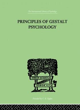 Koffka |  Principles Of Gestalt Psychology | Buch |  Sack Fachmedien