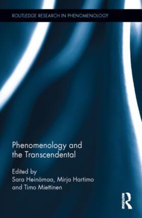 Heinämaa / Hartimo / Miettinen |  Phenomenology and the Transcendental | Buch |  Sack Fachmedien