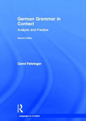 Fehringer |  German Grammar in Context | Buch |  Sack Fachmedien