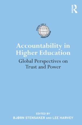 Stensaker / Harvey |  Accountability in Higher Education | Buch |  Sack Fachmedien