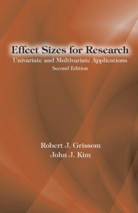 Grissom / Kim |  Effect Sizes for Research | Buch |  Sack Fachmedien