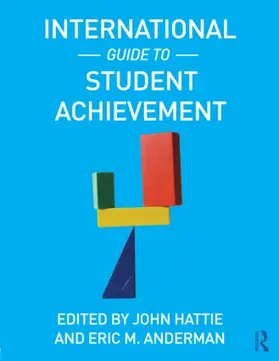 Hattie / Anderman |  International Guide to Student Achievement | Buch |  Sack Fachmedien