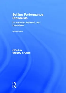 Cizek |  Setting Performance Standards | Buch |  Sack Fachmedien