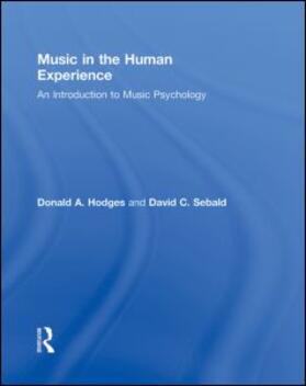 Hodges |  Music in the Human Experience | Buch |  Sack Fachmedien