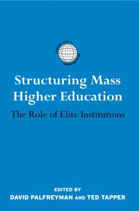 Palfreyman / Tapper |  Structuring Mass Higher Education | Buch |  Sack Fachmedien