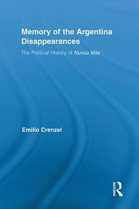 Crenzel |  The Memory of the Argentina Disappearances | Buch |  Sack Fachmedien