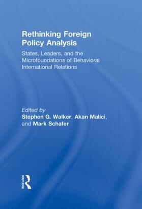 Walker / Malici / Schafer |  Rethinking Foreign Policy Analysis | Buch |  Sack Fachmedien