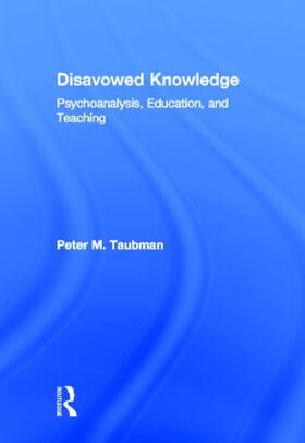 Maas Taubman |  Disavowed Knowledge | Buch |  Sack Fachmedien