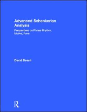 Beach |  Advanced Schenkerian Analysis | Buch |  Sack Fachmedien
