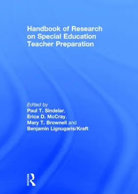 Brownell / Sindelar / McCray |  Handbook of Research on Special Education Teacher Preparation | Buch |  Sack Fachmedien