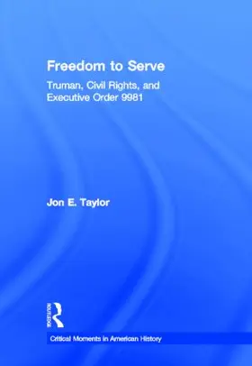 Taylor |  Freedom to Serve | Buch |  Sack Fachmedien