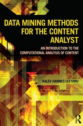 Leetaru |  Data Mining Methods for the Content Analyst | Buch |  Sack Fachmedien