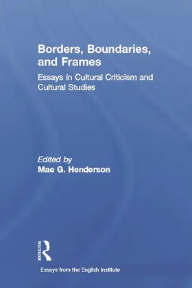 Henderson |  Borders, Boundaries, and Frames | Buch |  Sack Fachmedien