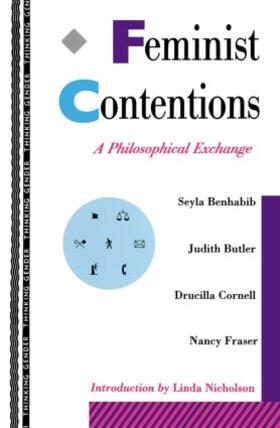 Benhabib / Fraser / Butler |  Feminist Contentions | Buch |  Sack Fachmedien