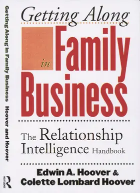 Hoover |  Getting Along in Family Business | Buch |  Sack Fachmedien