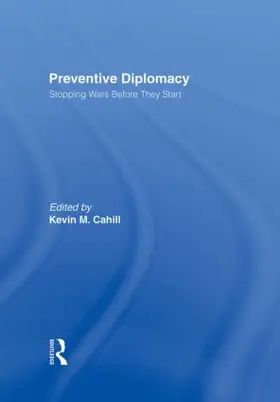 Cahill |  Preventive Diplomacy | Buch |  Sack Fachmedien