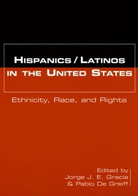Gracia / De Greiff |  Hispanics/Latinos in the United States | Buch |  Sack Fachmedien