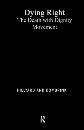 Hillyard / Dombrink |  Dying Right | Buch |  Sack Fachmedien