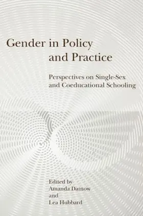 Datnow / Hubbard |  Gender in Policy and Practice | Buch |  Sack Fachmedien