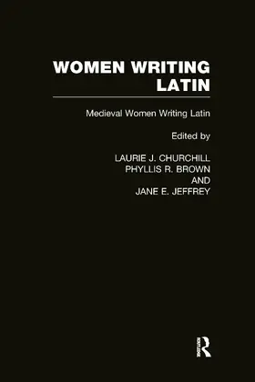 Churchill / Brown / Jeffrey |  Women Writing Latin | Buch |  Sack Fachmedien