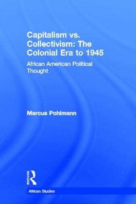 Pohlmann |  Capitalism vs. Collectivism | Buch |  Sack Fachmedien