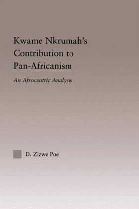 Poe |  Kwame Nkrumah's Contribution to Pan-African Agency | Buch |  Sack Fachmedien