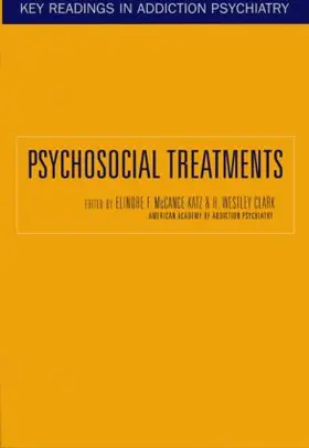 Clark / McCance-Katz |  Psychosocial Treatments | Buch |  Sack Fachmedien