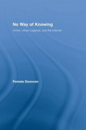Donovan |  No Way of Knowing | Buch |  Sack Fachmedien