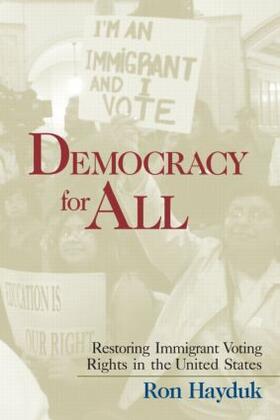 Hayduk |  Democracy for All | Buch |  Sack Fachmedien
