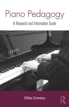 Comeau |  Piano Pedagogy | Buch |  Sack Fachmedien