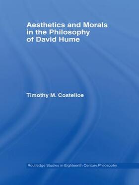 Costelloe |  Aesthetics and Morals in the Philosophy of David Hume | Buch |  Sack Fachmedien