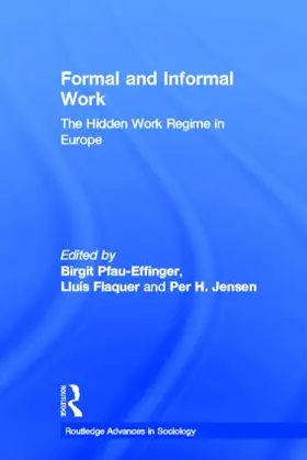 Flaquer / Pfau-Effinger / Jensen |  Formal and Informal Work | Buch |  Sack Fachmedien