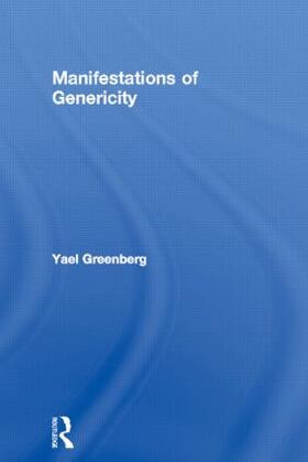 Greenberg |  Manifestations of Genericity | Buch |  Sack Fachmedien