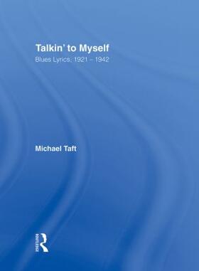 Taft |  Talkin' to Myself | Buch |  Sack Fachmedien