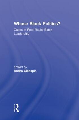 Gillespie |  Whose Black Politics? | Buch |  Sack Fachmedien