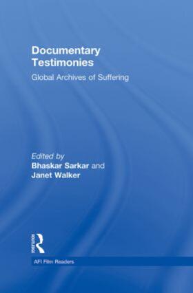Sarkar / Walker |  Documentary Testimonies | Buch |  Sack Fachmedien