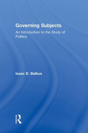 Balbus |  Governing Subjects | Buch |  Sack Fachmedien