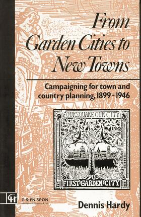 Hardy |  From Garden Cities to New Towns | Buch |  Sack Fachmedien