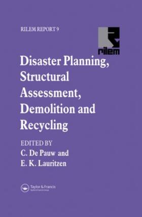 Lauritzen / de Pauw |  Disaster Planning, Structural Assessment, Demolition and Recycling | Buch |  Sack Fachmedien